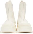 both Off-White Platform Gao Chelsea Boots