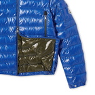 Moncler Men's Galion Hooded Down Jacket in Blue