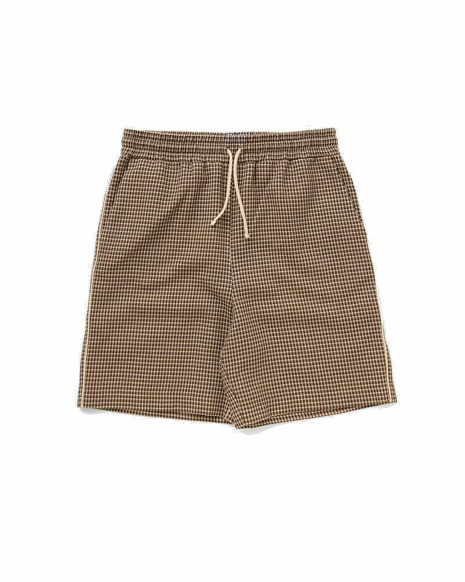 Photo: Drôle De Monsieur Le Short Gaufré Brown - Mens - Casual Shorts