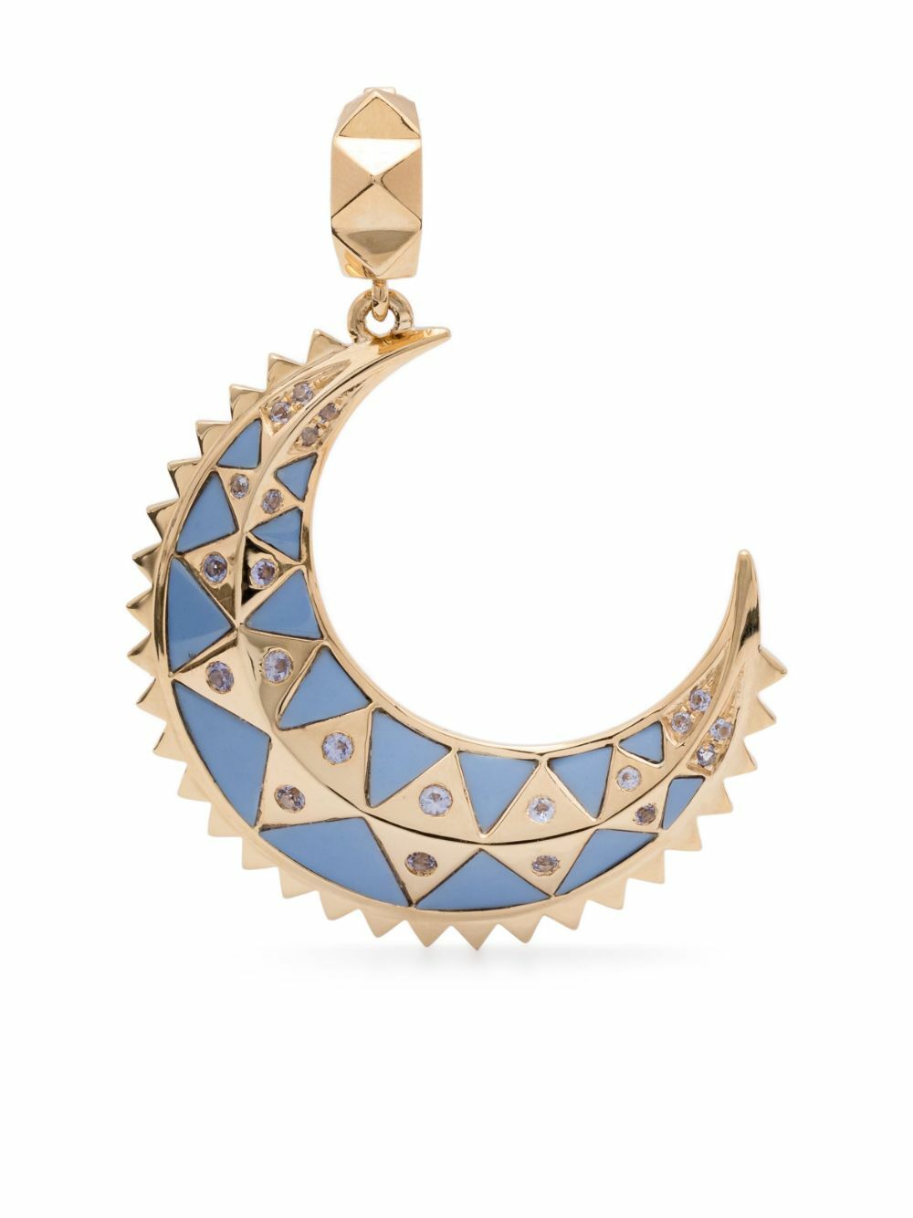 Harwell Godfrey 18K Yellow Gold Mini Moon Pendant
