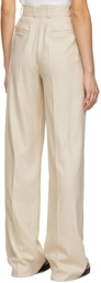 Loro Piana Beige Elias Trousers