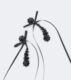 Simone Rocha Victorian Drip embellished drop earrings