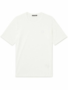 Acne Studios - Nash Logo-Appliquéd Cotton-Jersey T-Shirt - White