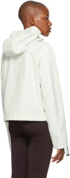 Reebok By Victoria Beckham Off-White Nylon Anorak Jacket