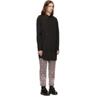 Comme des Garcons Homme Plus Black Broad Double Layer Shirt