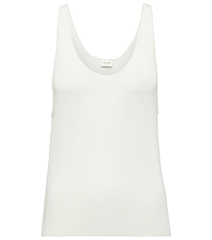 Photo: Saint Laurent Knitted tank top