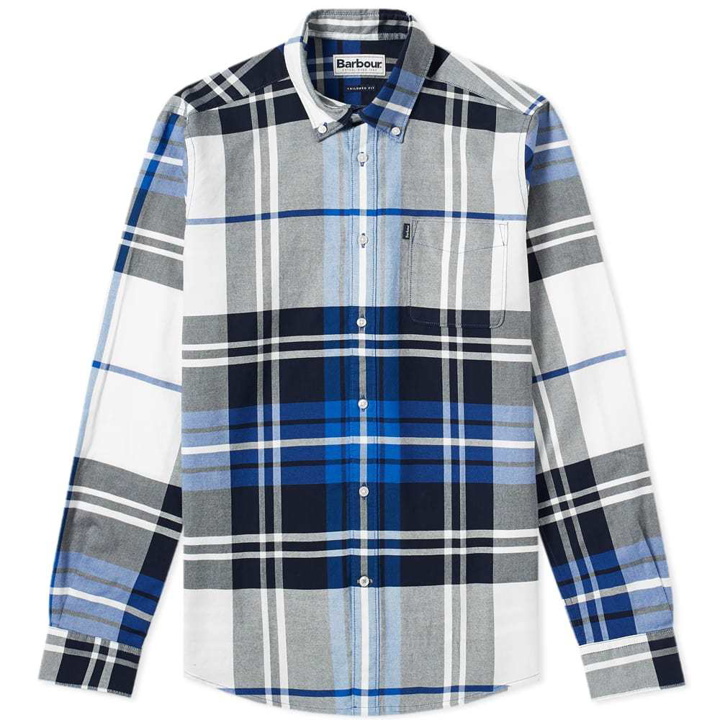 Photo: Barbour Highland II Shirt Electric Blue