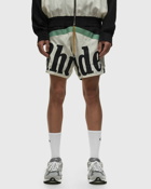 Rhude Awakeing Short Black/White - Mens - Sport & Team Shorts