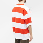Dries Van Noten Men's Hein Bold Striped T-Shirt in Off White