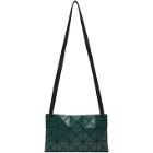 Bao Bao Issey Miyake Green Matte Lucent Crossbody Bag