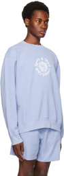 Sporty & Rich Blue 'Monte Carlo' Sweatshirt