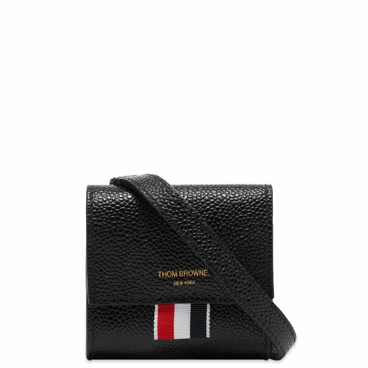 Photo: Thom Browne Mini Pouch with Shoulder Strap