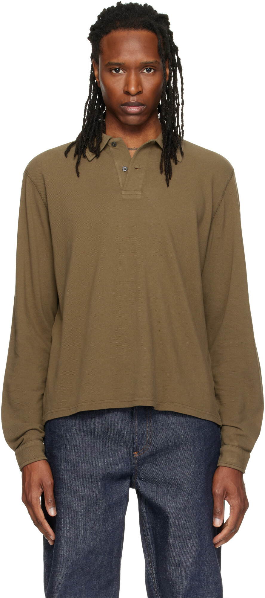 JEANERICA Khaki Rory Polo