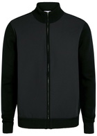 Raith Paco Hybrid Panelled Knit Jacket Navy