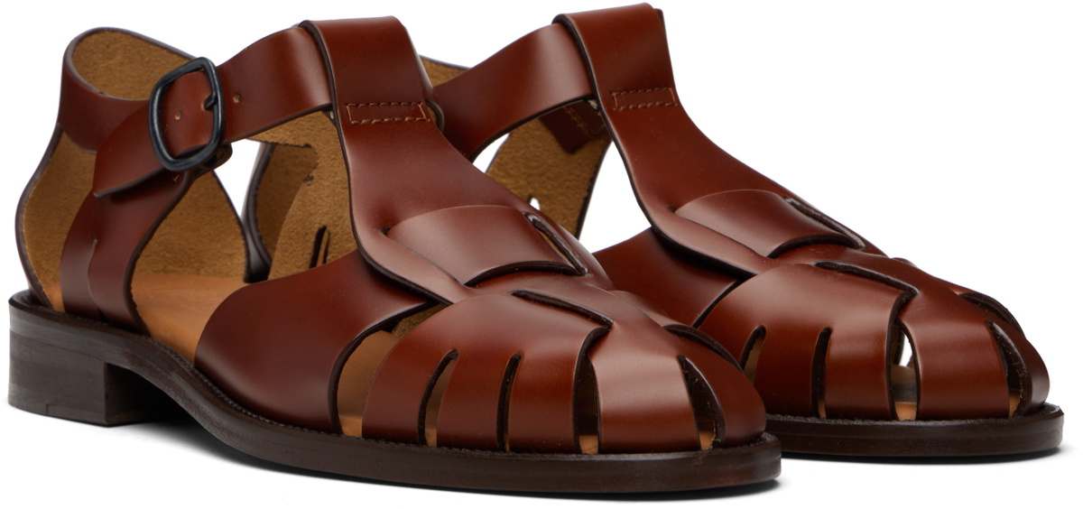 HEREU Brown Pesca Sandals
