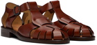 HEREU Brown Pesca Sandals