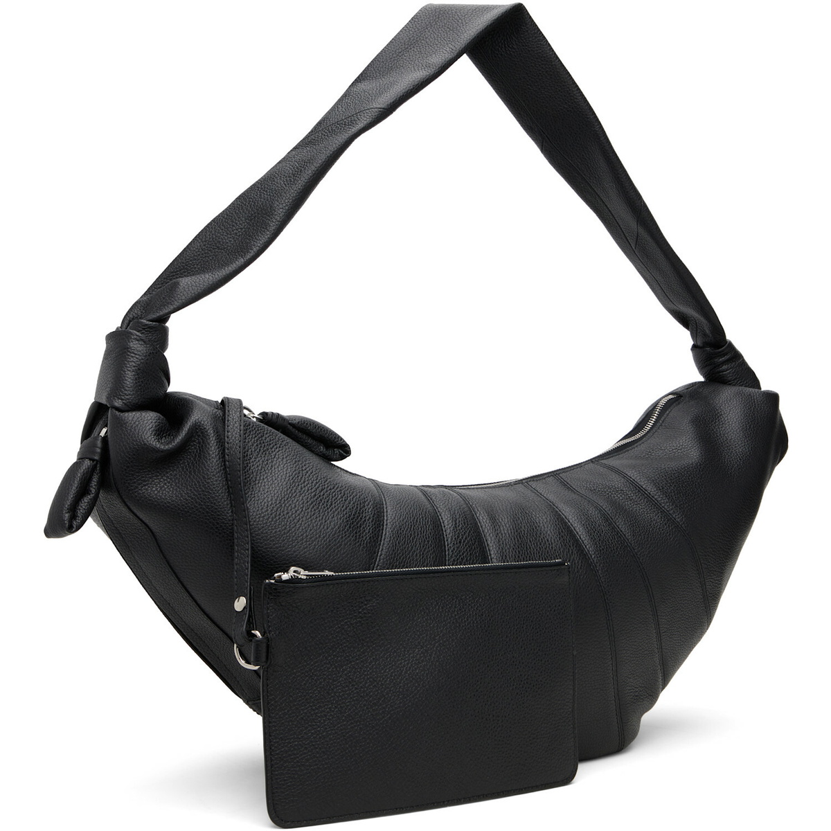 LEMAIRE Black Large Croissant Bag