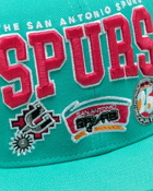 Mitchell & Ness Nba Champ Stack Snapback Hwc San Antonio Spurs Green - Mens - Caps