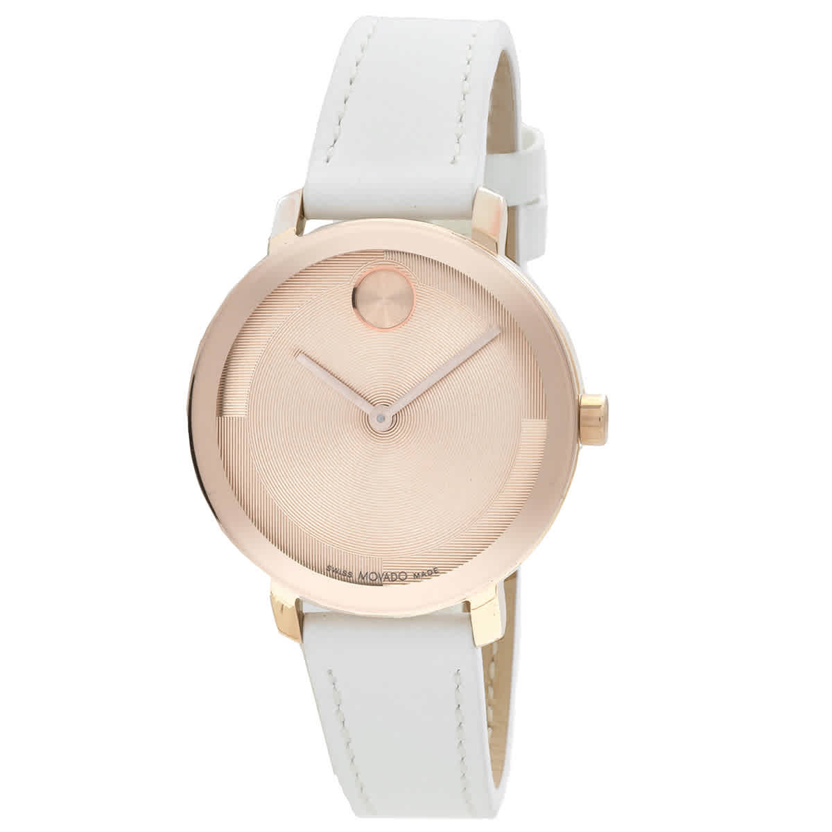 Movado Bold Evolution 2.0 Quartz Rose Gold Dial Ladies Watch 