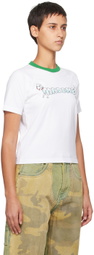 MadeMe White Poodle T-Shirt