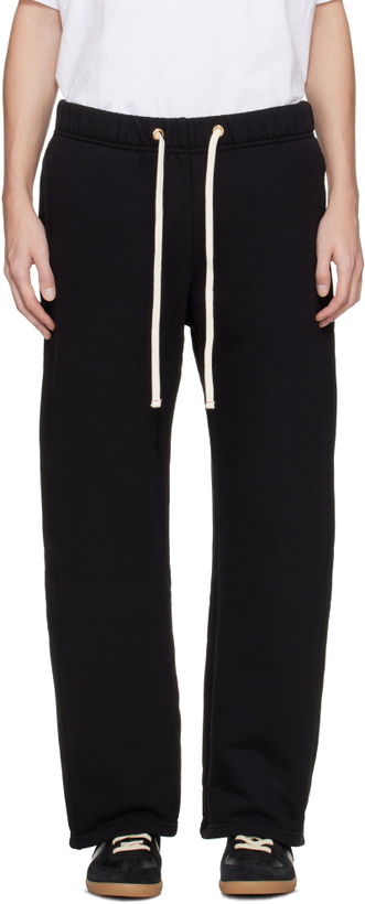 Photo: Les Tien Black Heavyweight Classic Sweatpants