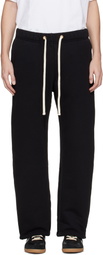 Les Tien Black Heavyweight Classic Sweatpants