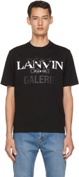 Lanvin Black Gallery Dept. Edition Logo T-Shirt