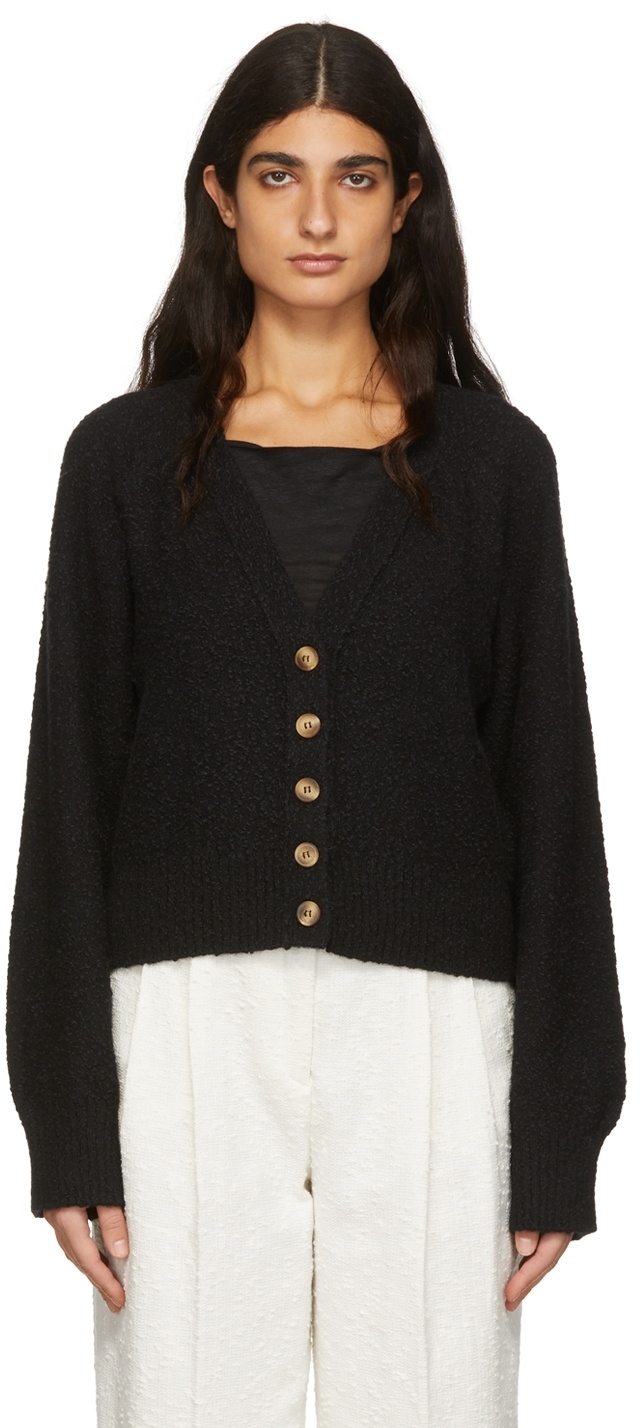 House of Dagmar Black Megan Cardigan