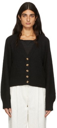 House of Dagmar Black Megan Cardigan