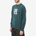 Uniform Bridge Men's U Crew Knit in Green