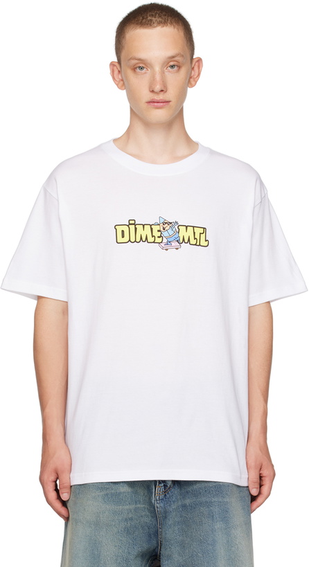 Photo: Dime White Crayon T-Shirt