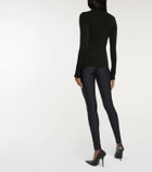 Balenciaga Stretch-knit turtleneck sweater