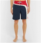 Thom Browne - Long-Length Striped Swim Shorts - Navy