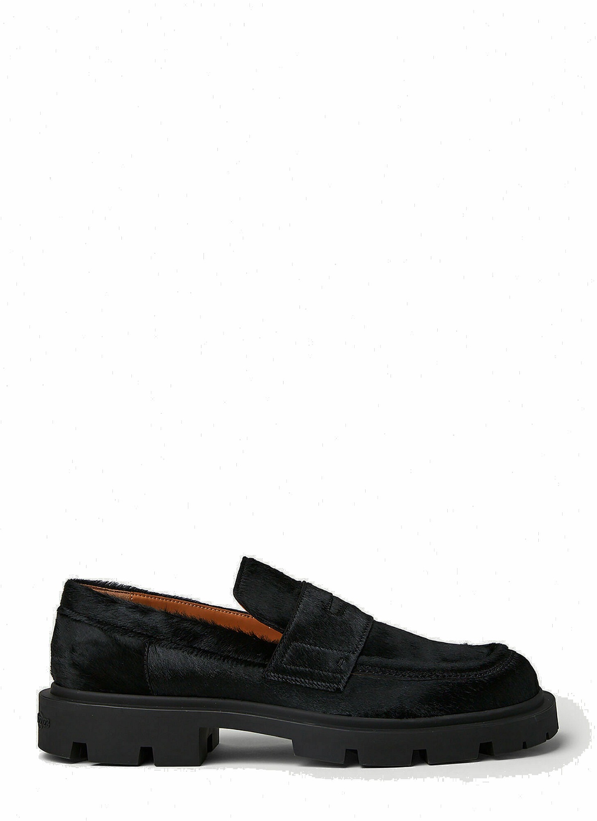 Photo: Hairy Penny Loafers in Black