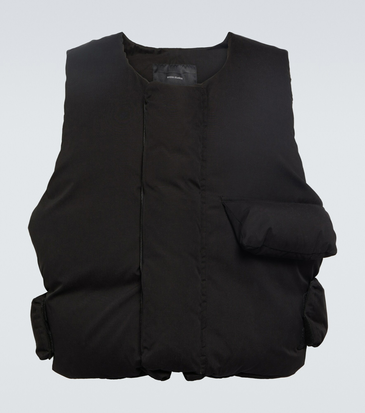 ENTIRE STUDIOS PILLOW VEST SOOT - ダウンベスト