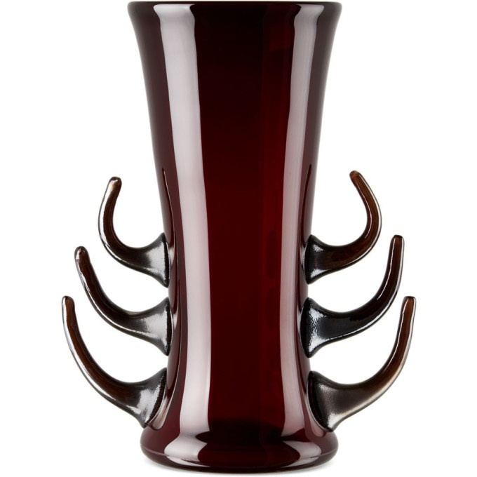Photo: EDEN power corp Red Jeune Tom Edition Harkonnen Spiked Vase