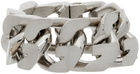 Givenchy SIlver Medium G Chain Bracelet