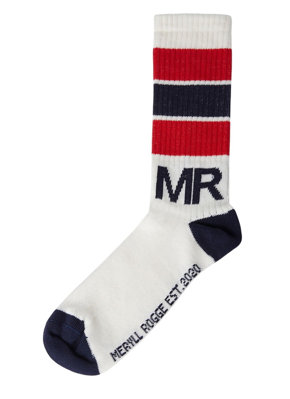 Photo: Meryll Rogge Logo Striped Socks