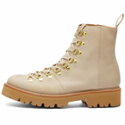 Grenson Women's Nanette Leather Ankle Boot in Stone