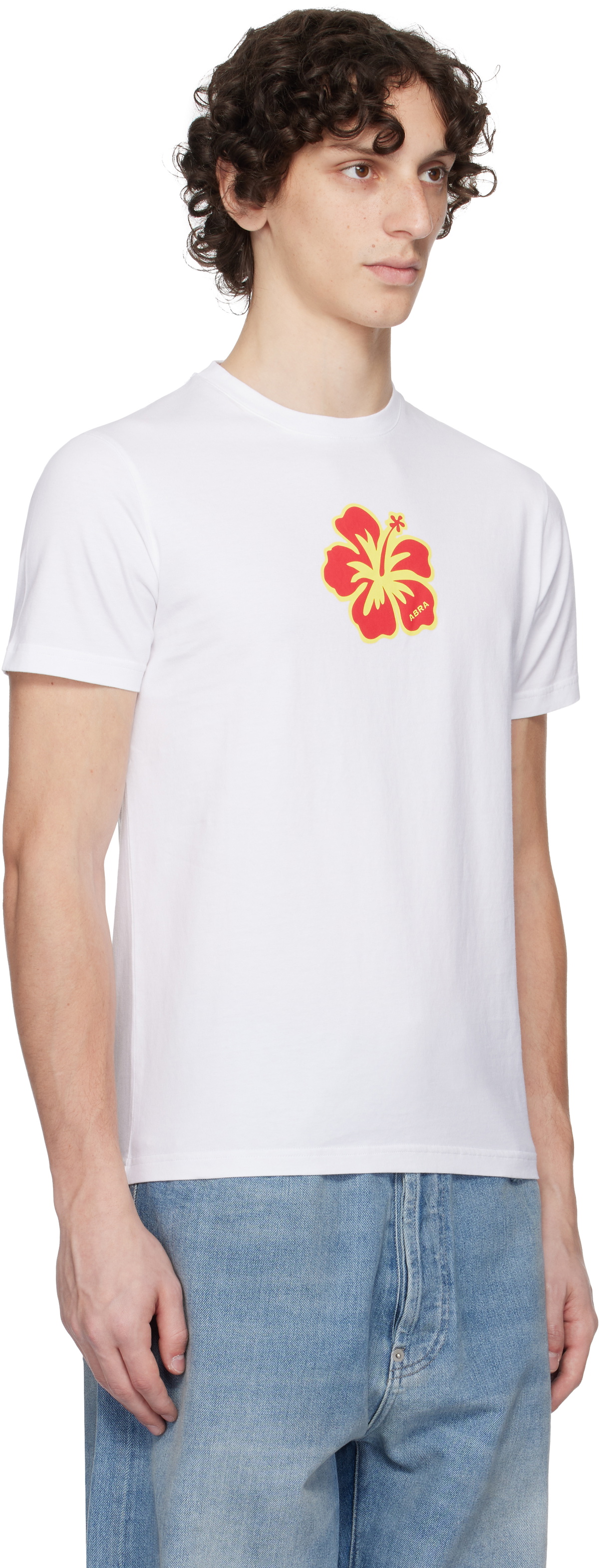 ABRA White Flower T-shirt