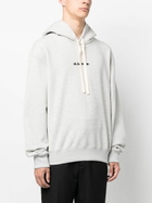 Jil Sander Logo-Print Cotton Hoodie