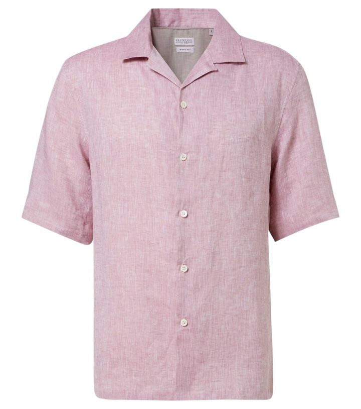 Photo: Brunello Cucinelli Linen shirt