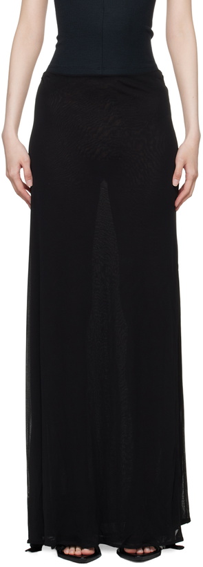 Photo: Ann Demeulemeester Black Tana Maxi Skirt