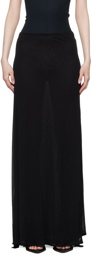 Ann Demeulemeester Black Tana Maxi Skirt