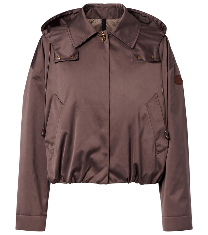 Photo: Moncler Chevreuil hooded blouson jacket