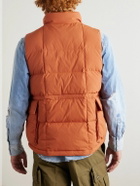 FrizmWORKS - Karakoram Quilted Nylon Down Gilet - Orange