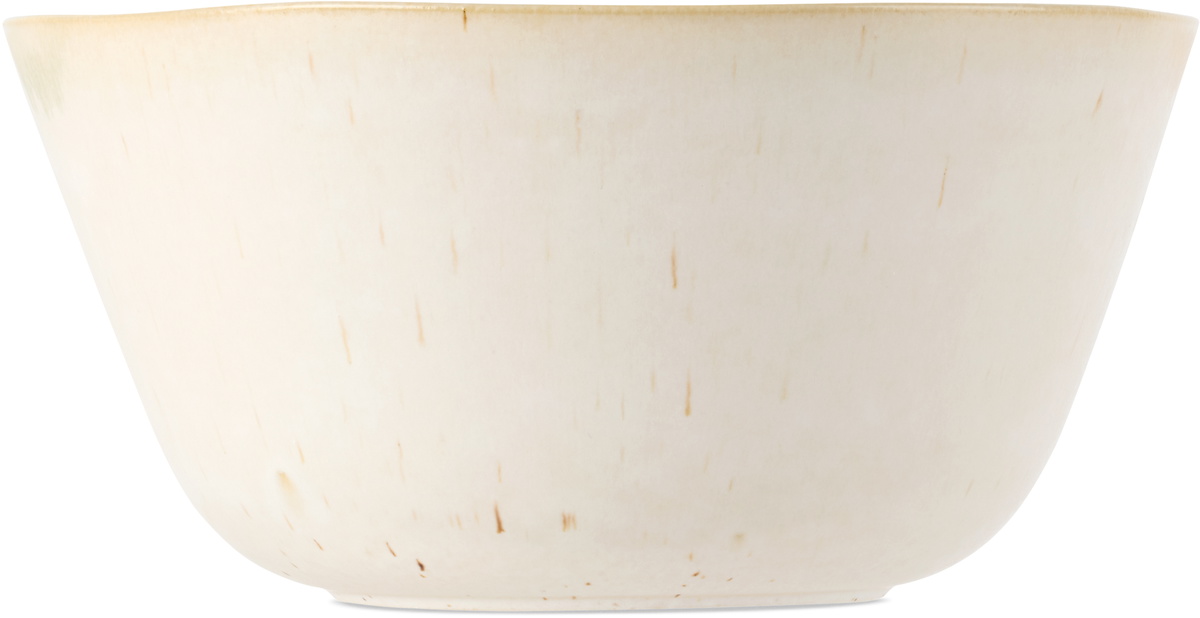 The Conran Shop Beige Speckle Reactive Serve Bowl