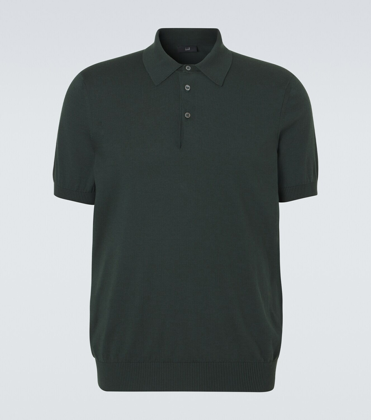 Dunhill Cotton and silk polo sweater