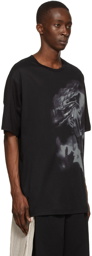 Yohji Yamamoto Black Cellulose T-Shirt