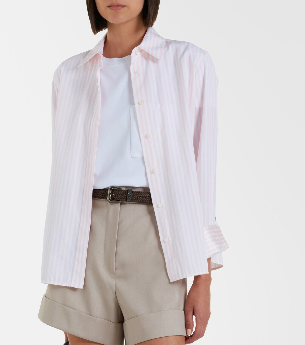 Max Mara Monogram cotton jersey T-shirt